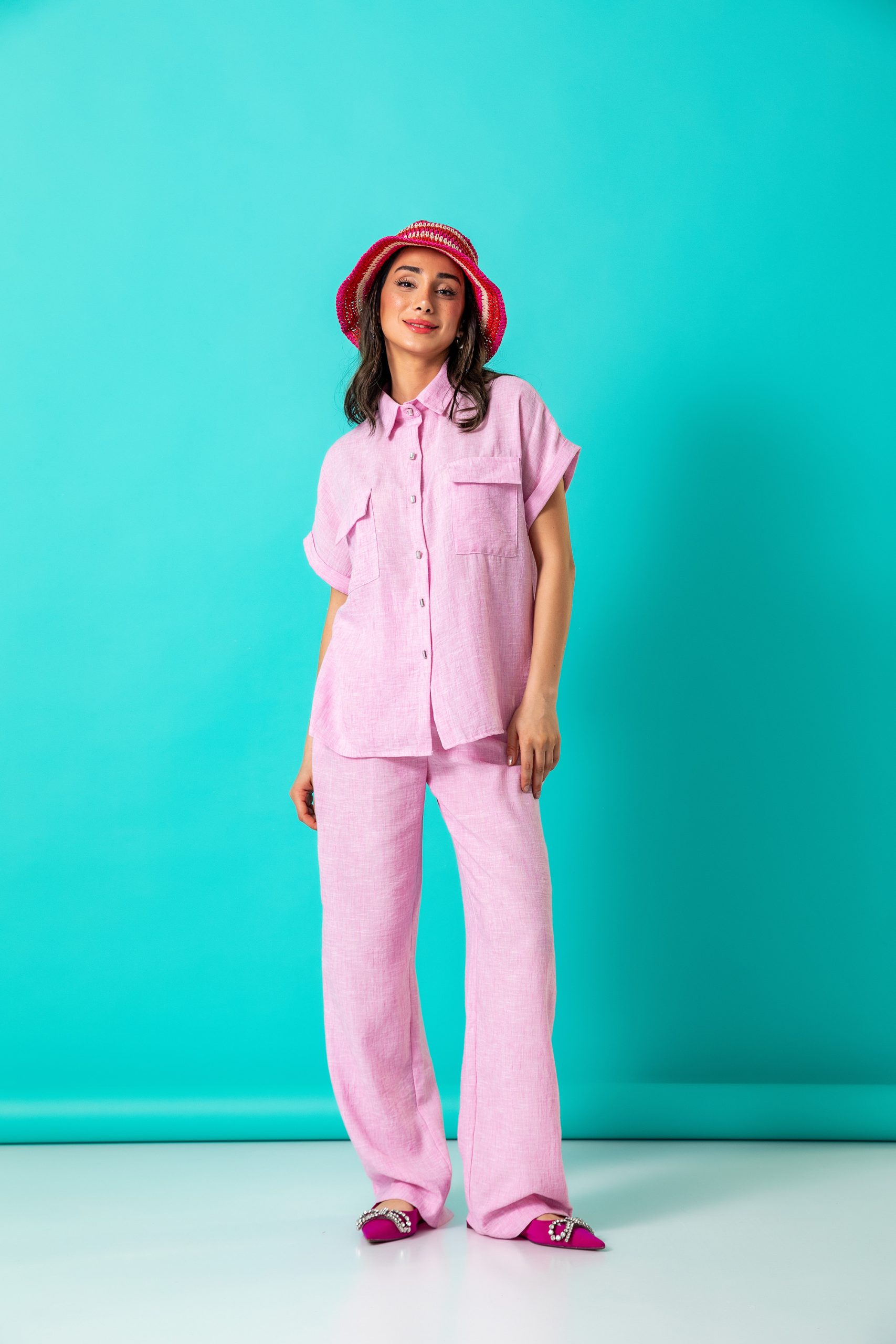 Pembe Gömlek - Görsel 2