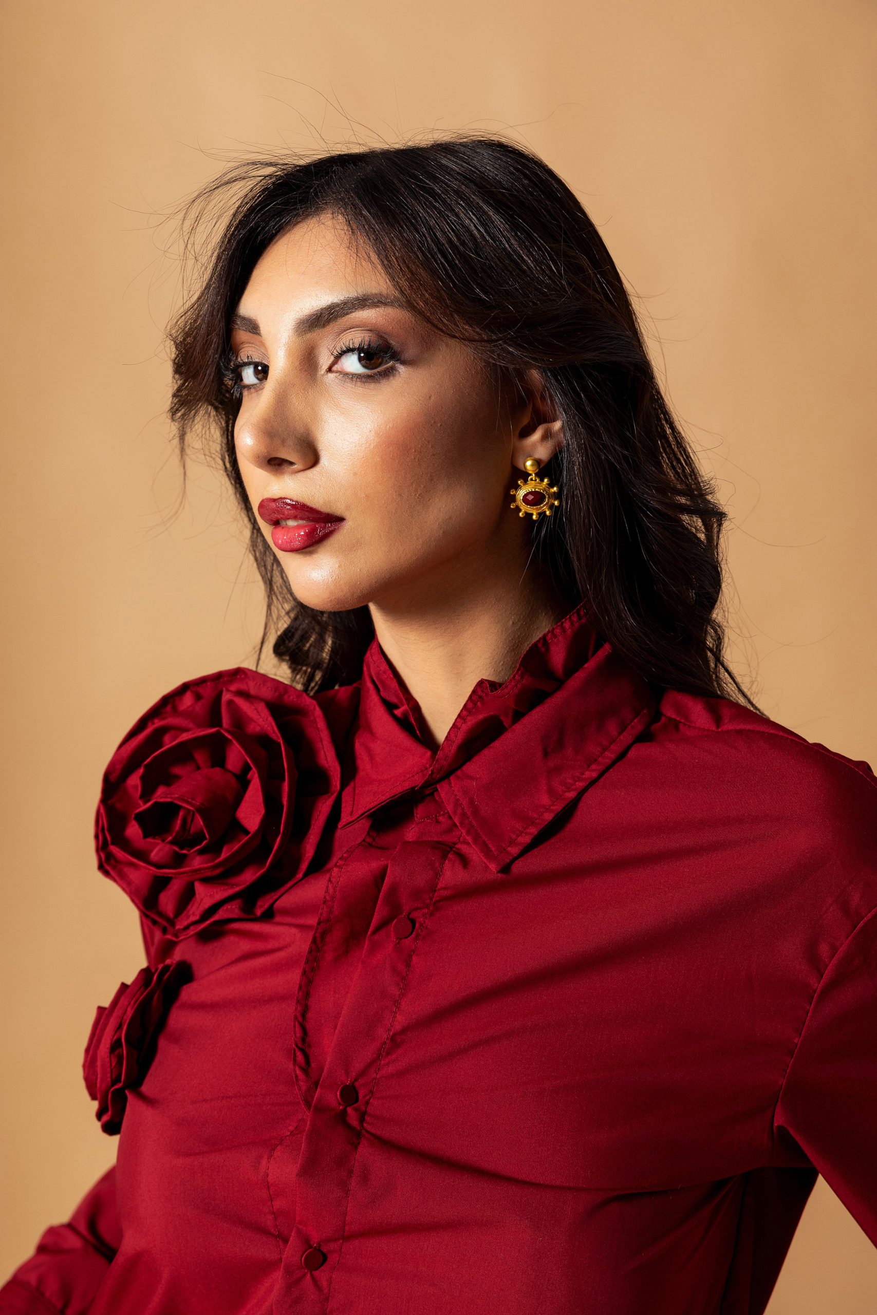 Bordo Küpe