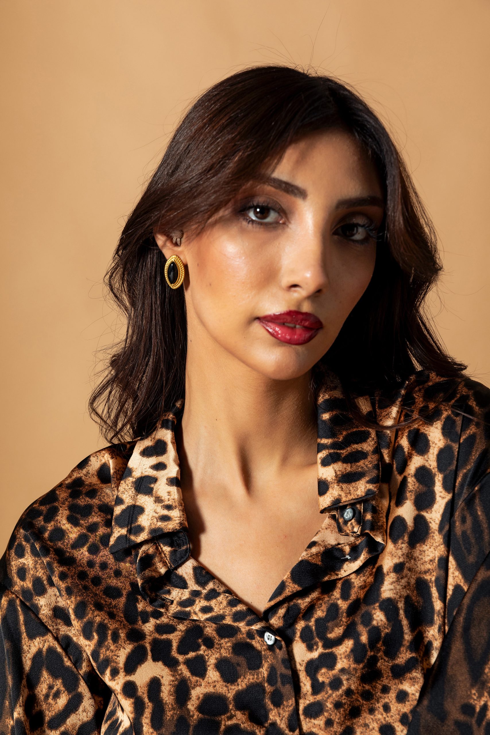 Siyah Vintage Küpe