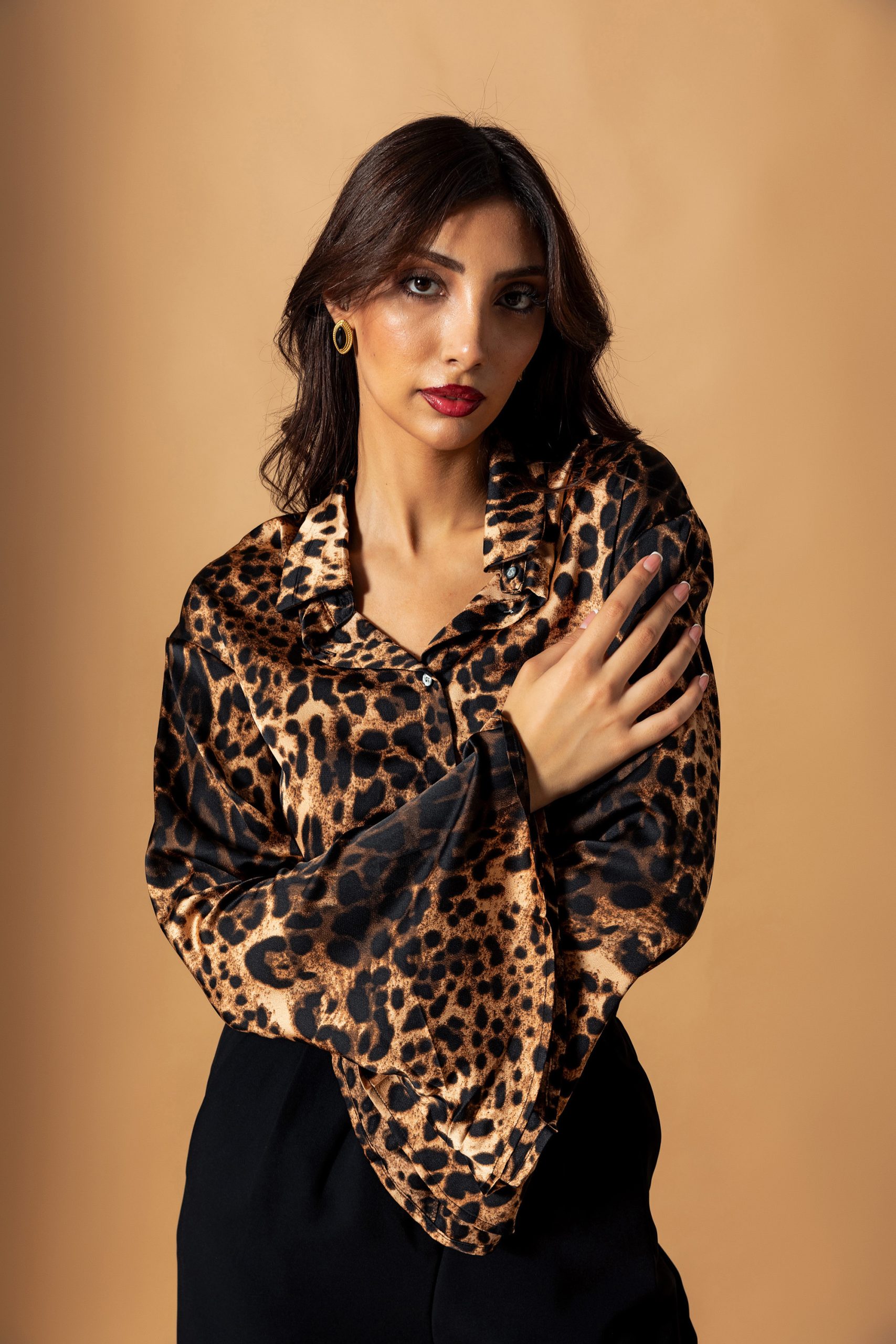 Siyah Vintage Küpe - Görsel 3