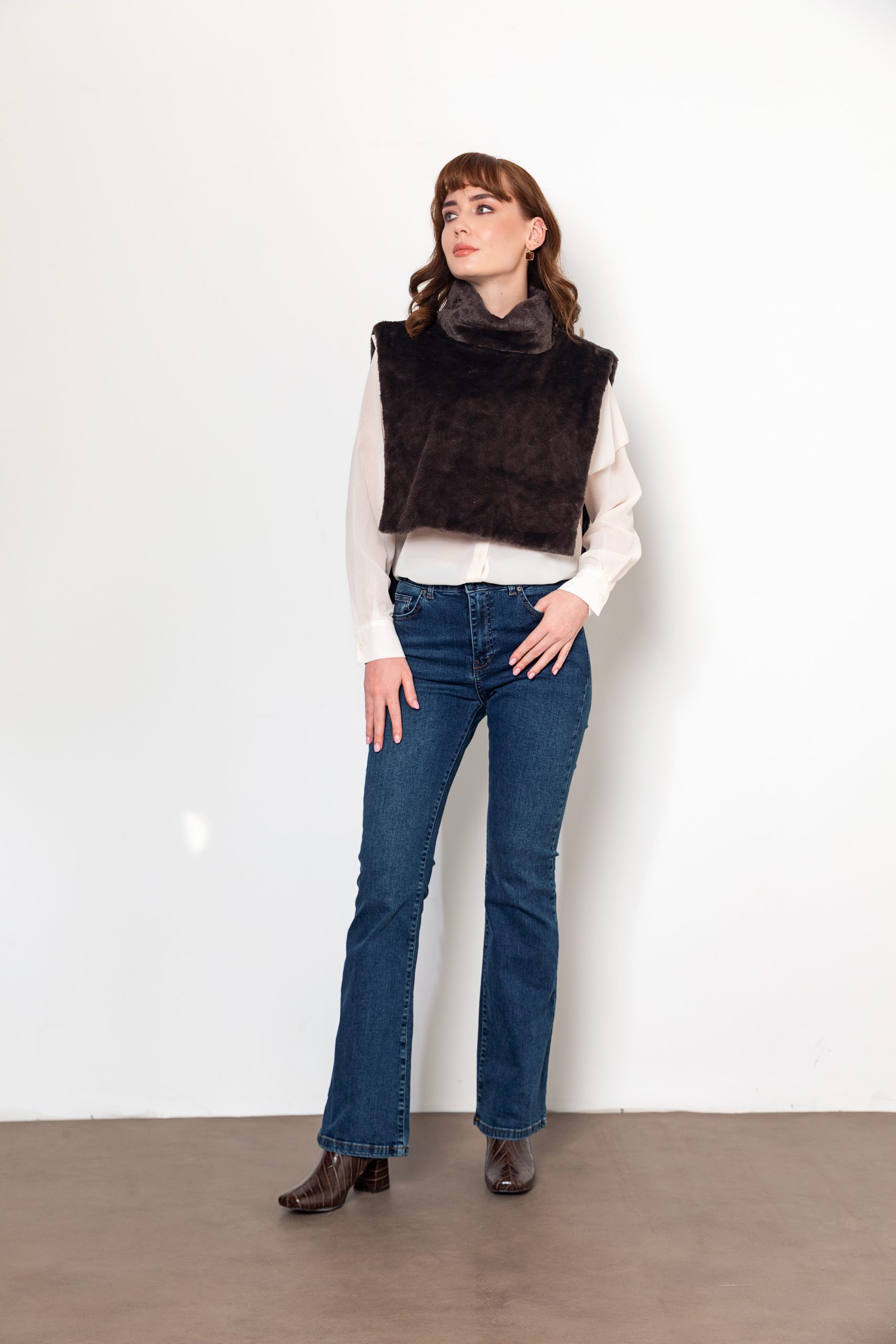 Mavi Denim Bol Paça Pantolon