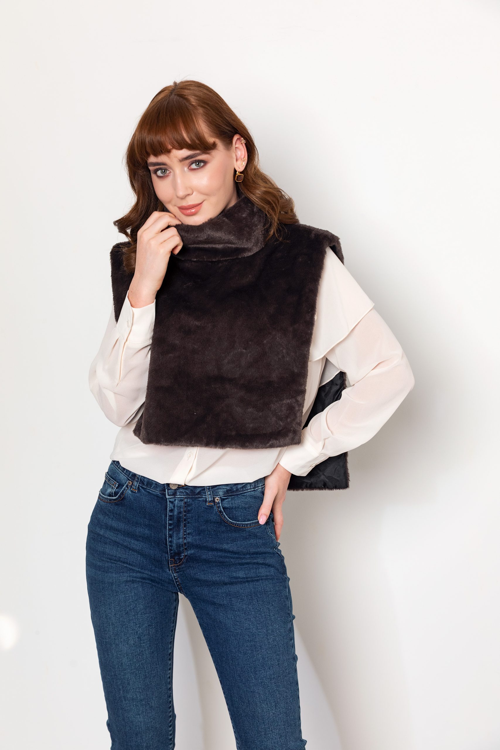 Mavi Denim Bol Paça Pantolon - Görsel 2